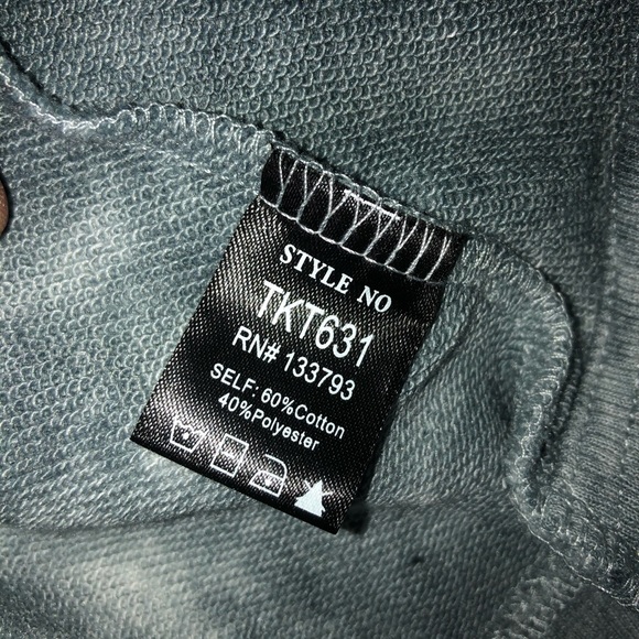 MONTEREY COTTON REVERSIBLE TIE DYE KNIT PULLOVER M - Picture 9 of 10